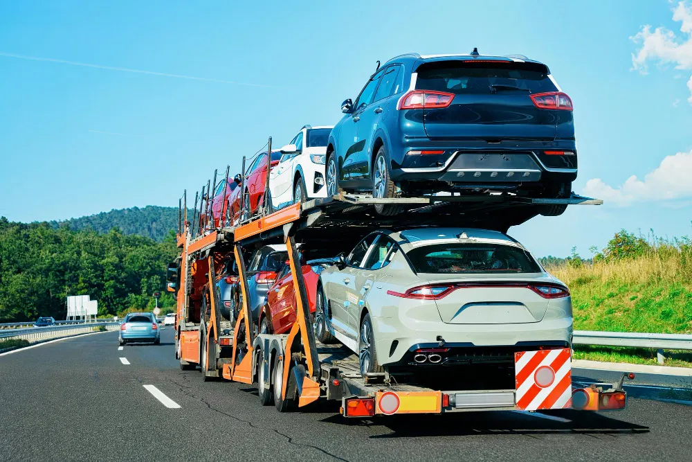 Home USA car transport visual