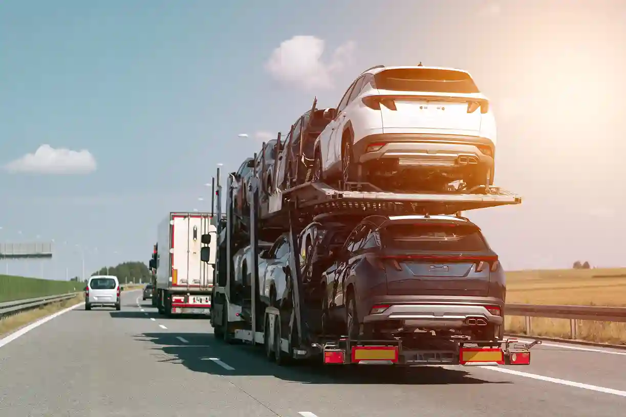 Corporate Vehicle Relocation USA car transport visual