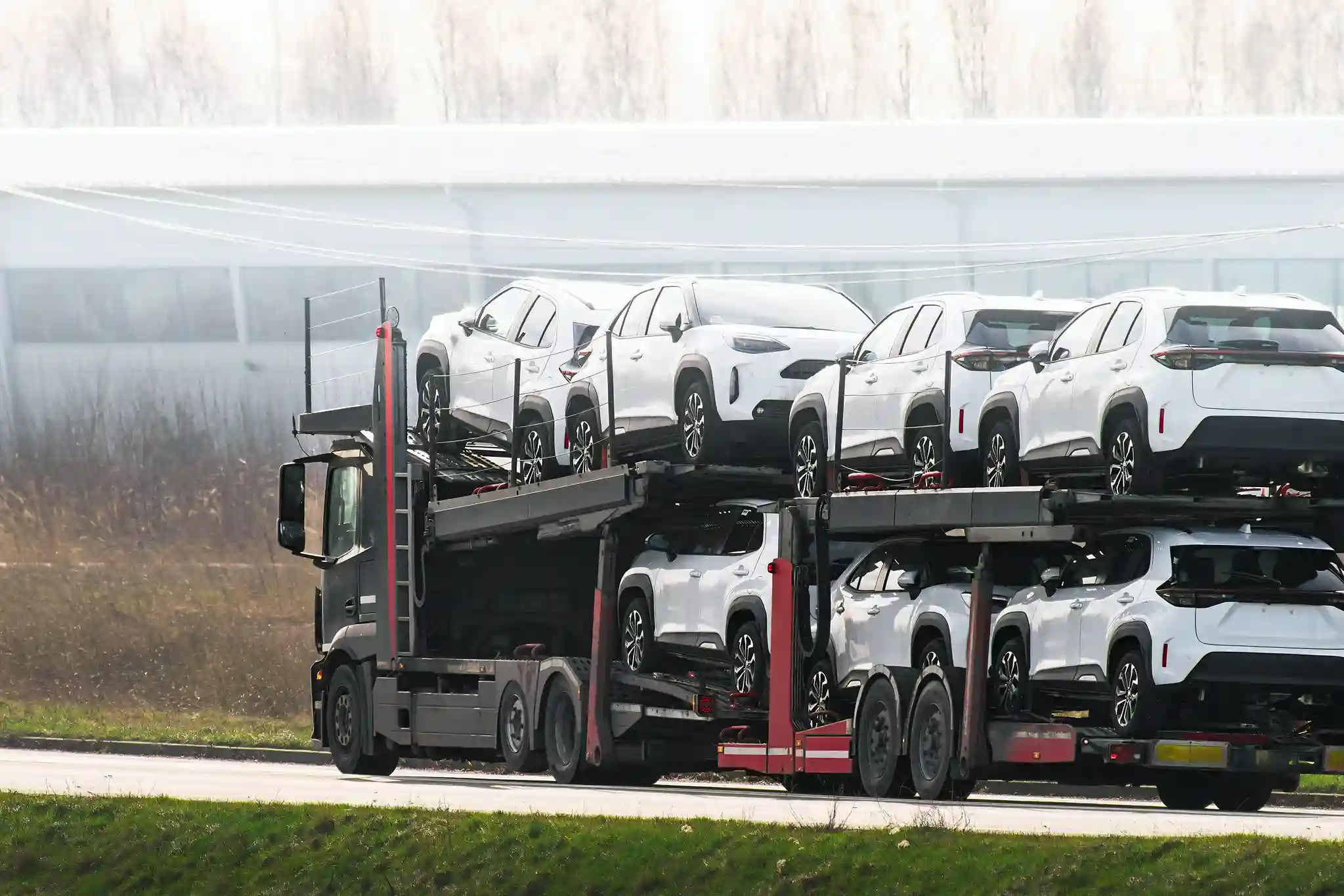 Vehicle Shipping Checklist USA car transport visual