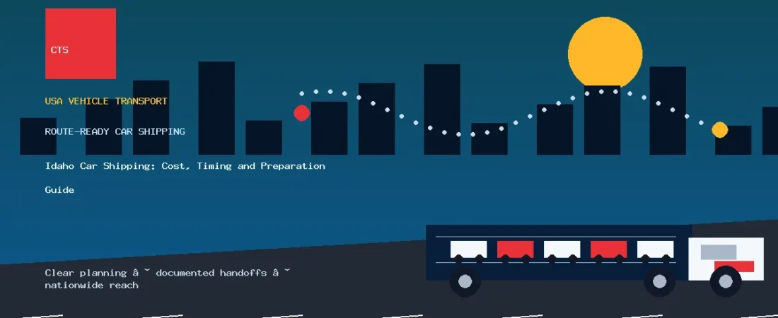 Idaho Car Shipping: Cost, Timing and Preparation Guide