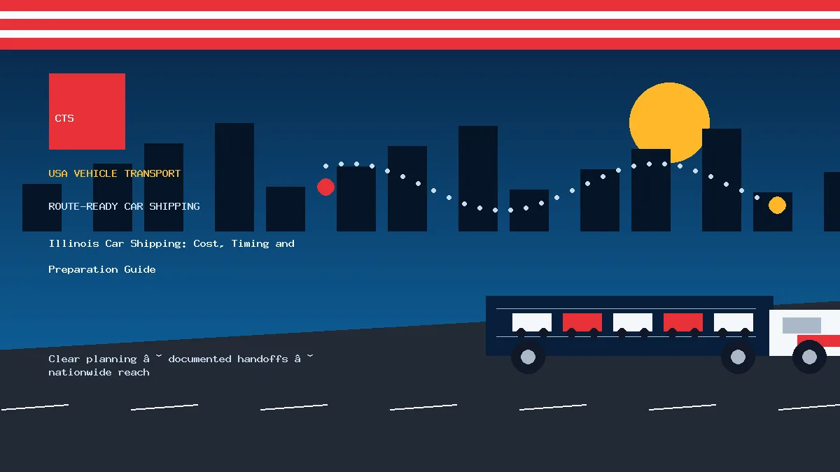 Illinois Car Shipping: Cost, Timing and Preparation Guide
