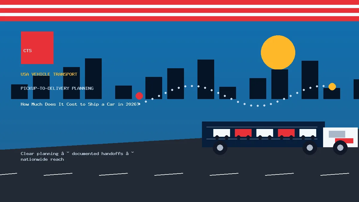 How Much Does It Cost to Ship a Car in 2026? pickup to delivery planning