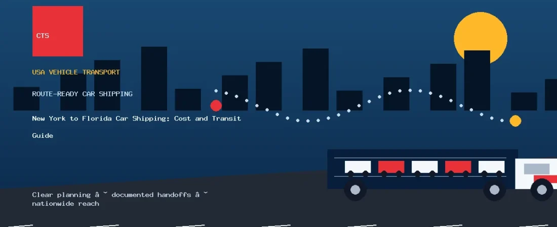 New York to Florida Car Shipping: Cost and Transit Guide