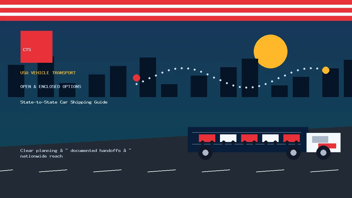 State-to-State Car Shipping Guide open and enclosed carrier options