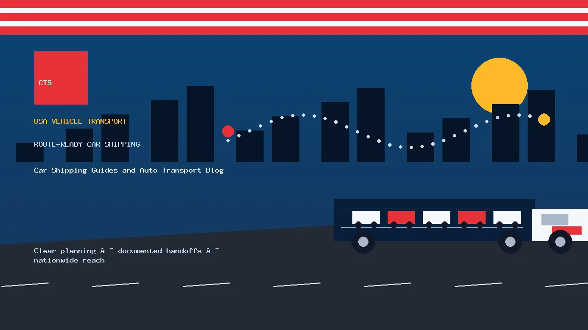 Car Shipping Guides and Auto Transport Blog USA car transport visual