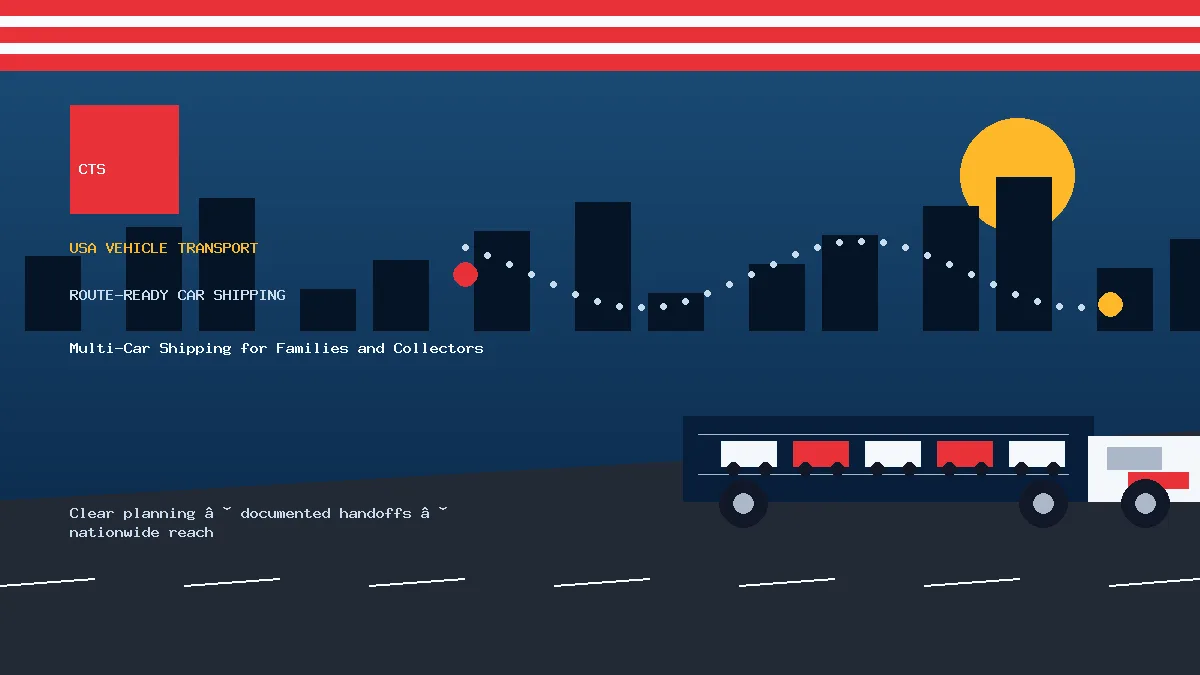 Multi-Car Shipping for Families and Collectors