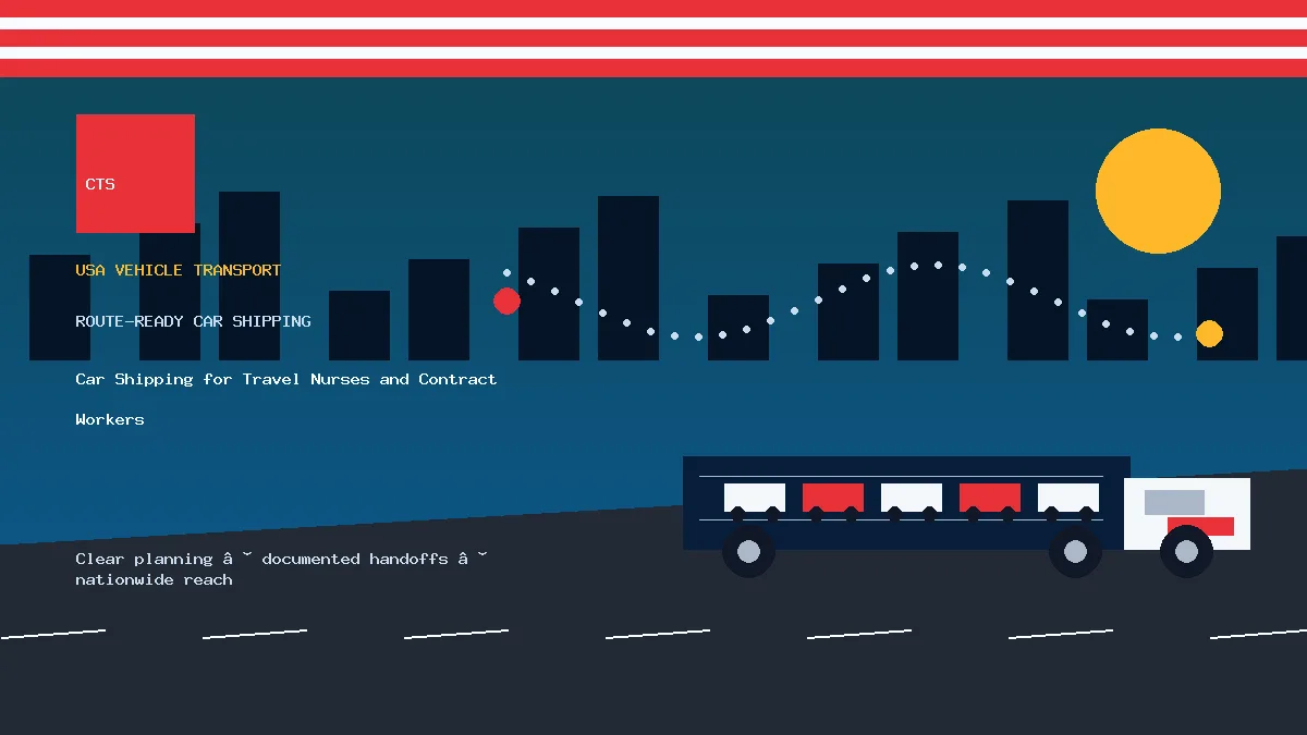 Car Shipping for Travel Nurses and Contract Workers