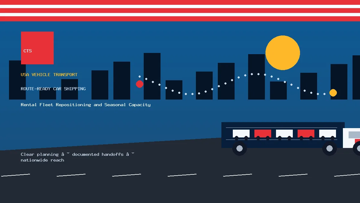 Rental Fleet Repositioning and Seasonal Capacity
