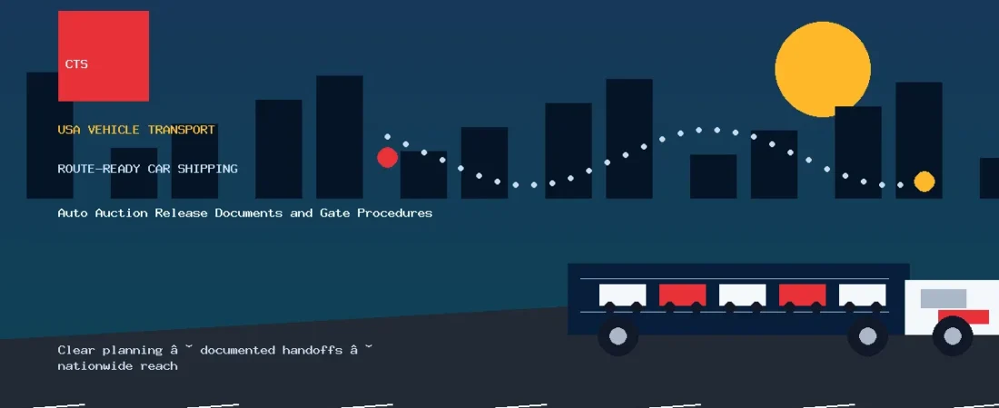 Auto Auction Release Documents and Gate Procedures