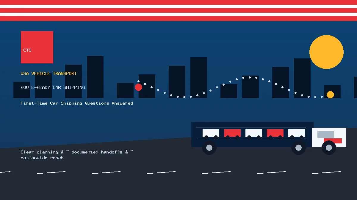 First-Time Car Shipping Questions Answered